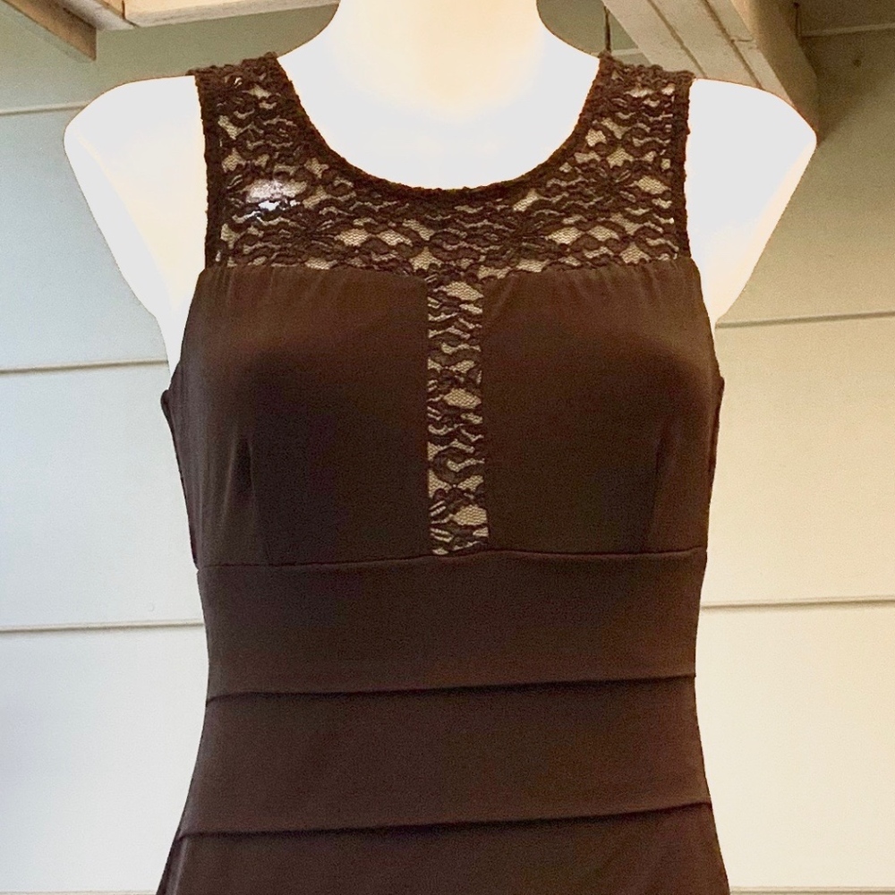 EnFocus Studio Black Cocktail Dress Sz 4